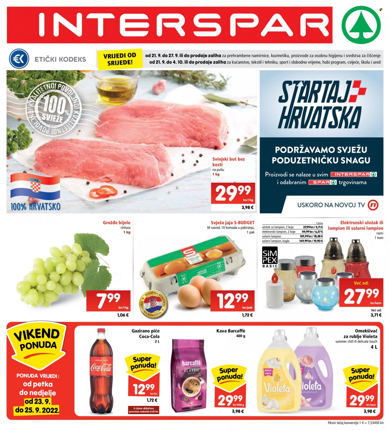 INTERSPAR katalog - 21.09.2022. - 27.09.2022.