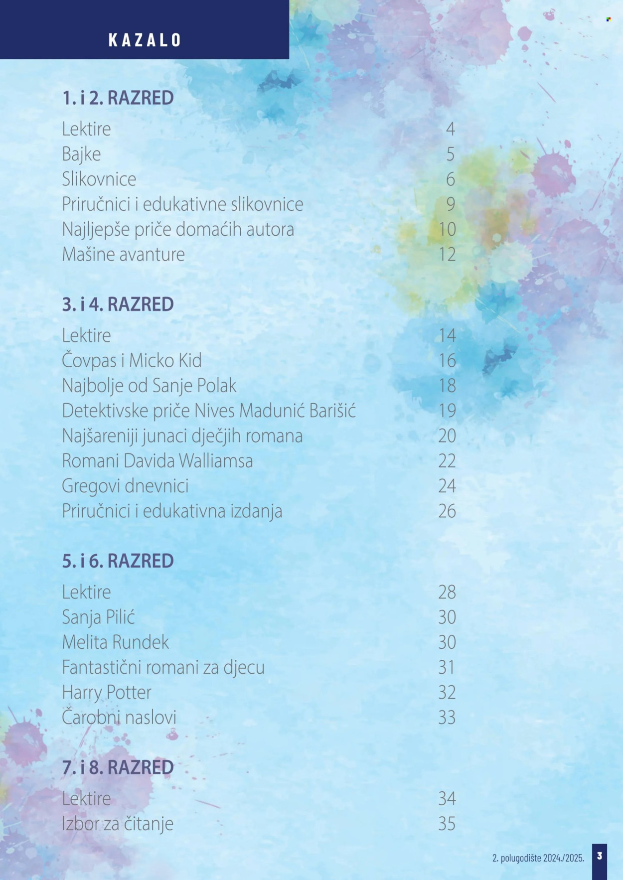 Svijet knjige katalog