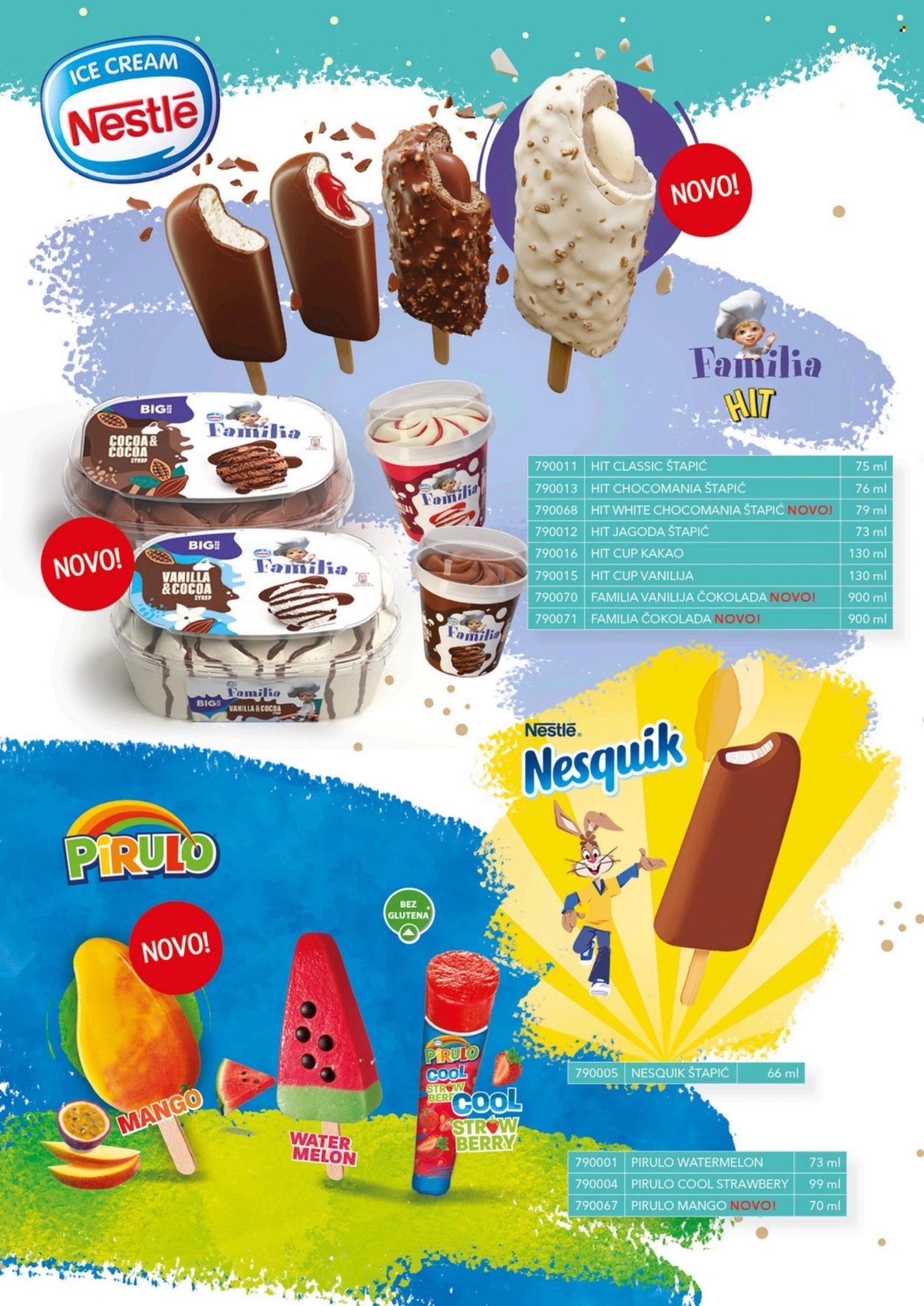 Sladoledi katalog