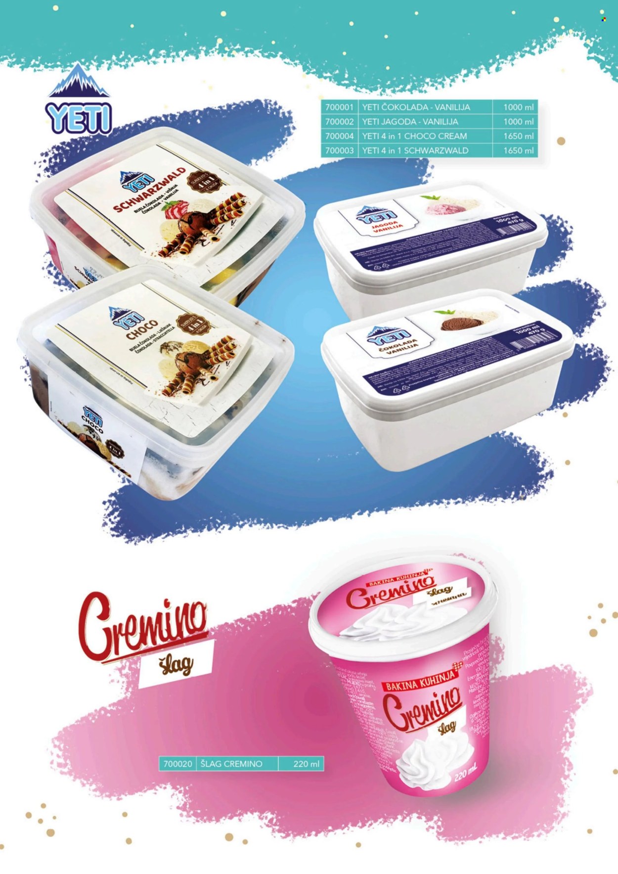 Sladoledi katalog