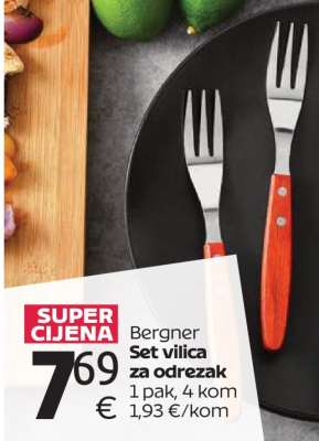 Bergner Set vilica za odrezak