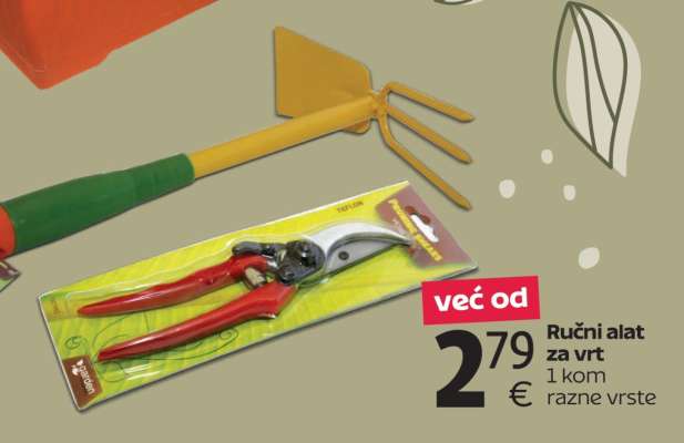 Ruční alat za vrt