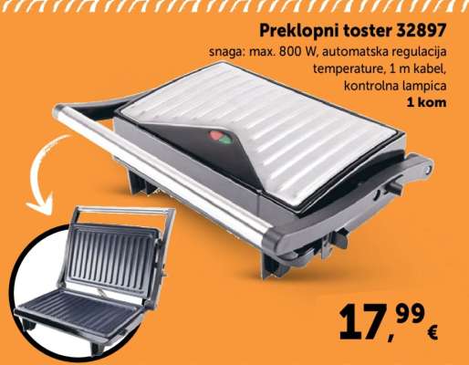 Preklopni toster 32897