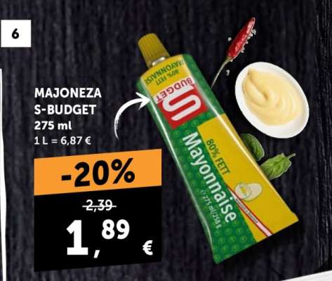 MAJONEZA S-BUDGET