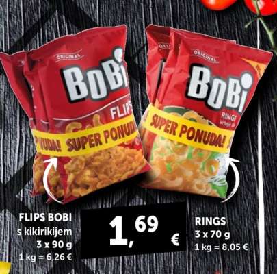 Flips Bobi s kikirikijem