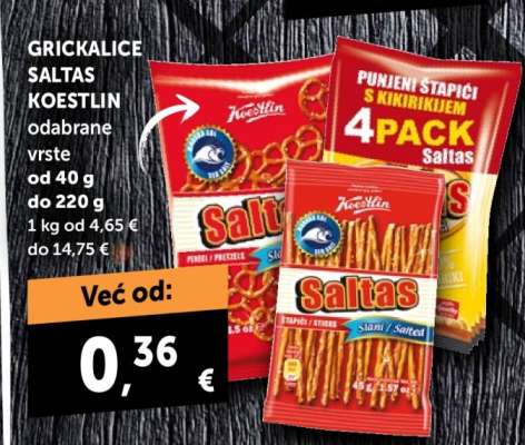 Grickalice Saltas Koestlin