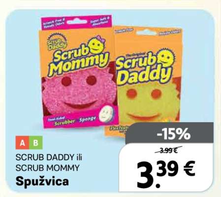 SCRUB DADDY ili SCRUB MOMMY Spužvica