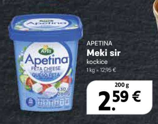APETINA meki sir kockice