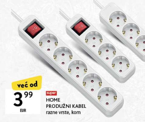 HOME PRODUŽNI KABEL