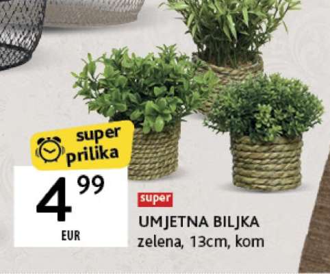 UMJETNA BILJKA