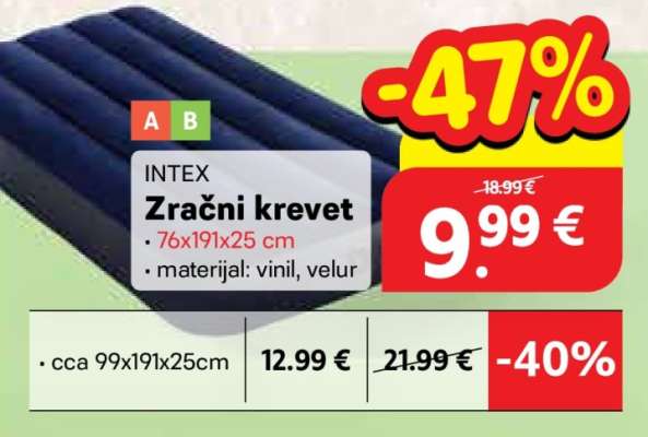 INTEX Zračni krevet
