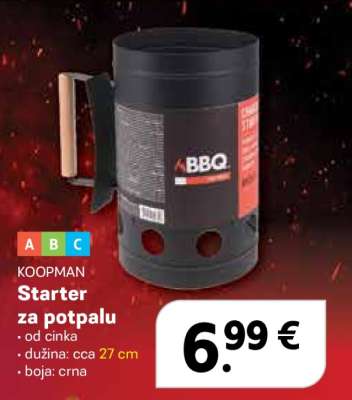 KOOPMAN Starter za potpalu