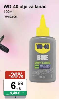 WD-40 ulje za lanac