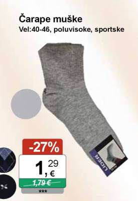 Čarape muške