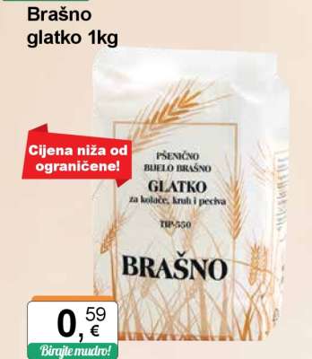 Brašno glatko 1kg