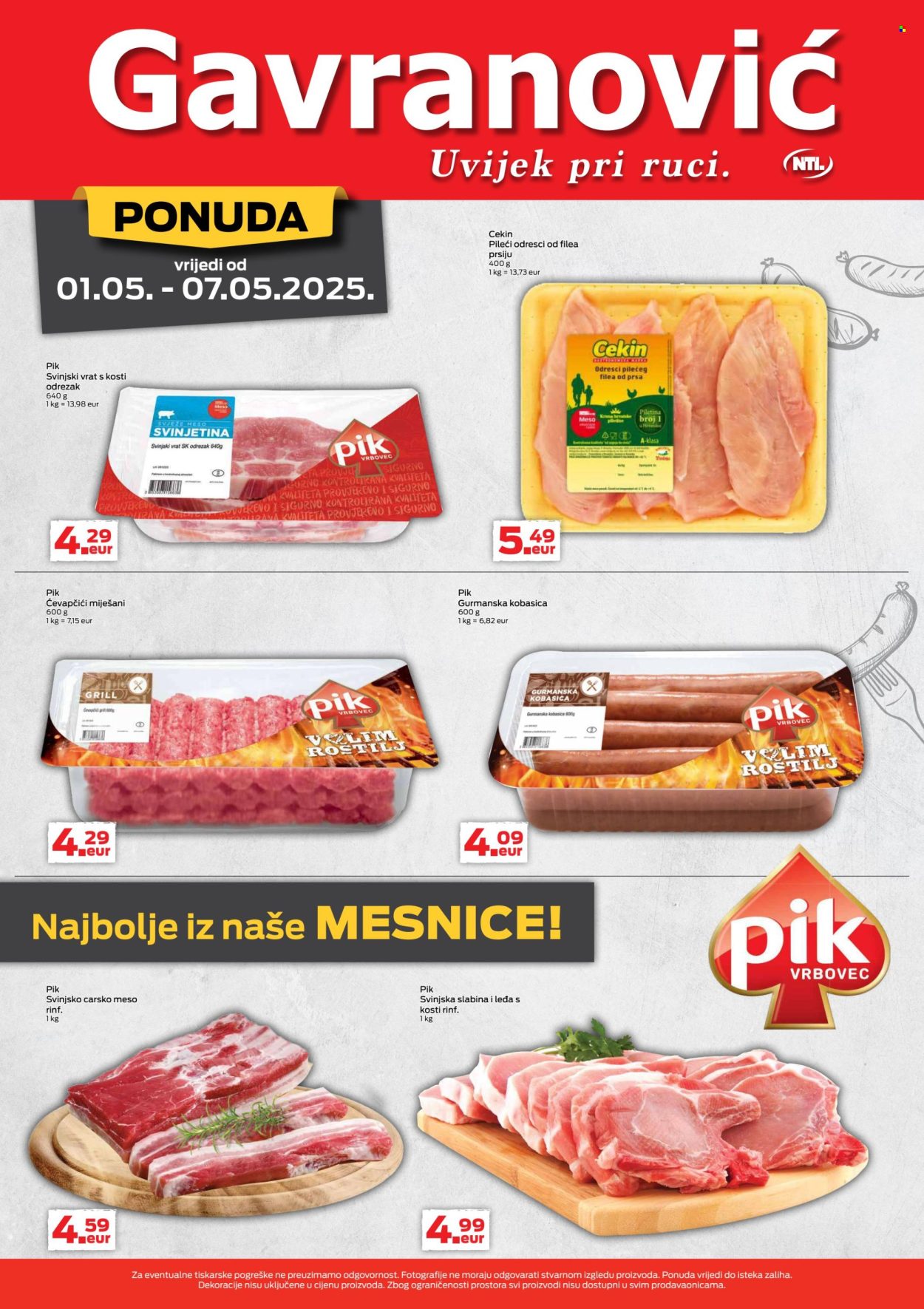 Gavranović katalog - 01.05.2025. - 07.05.2025.