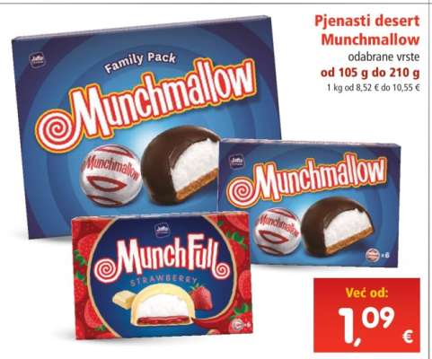 Pjenasti desert Munchmallow