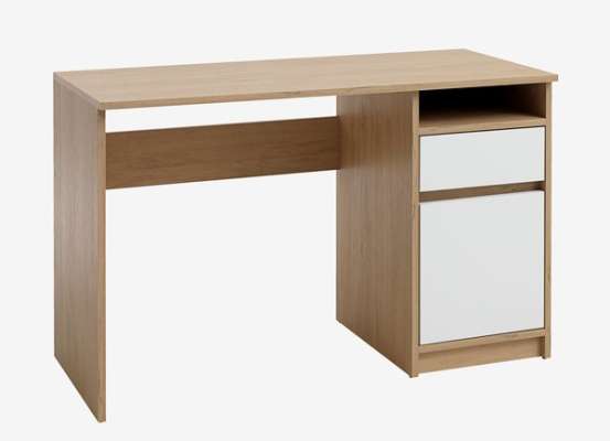 Radni stol BILLUND 54x120 hrast/bijela