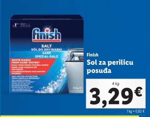 Sol za perilicu posuđa