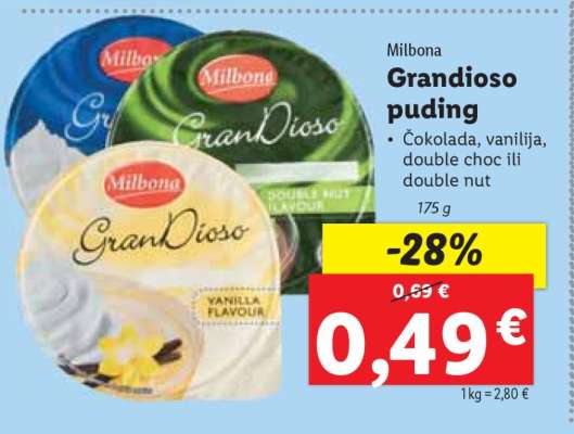 Grandioso puding
