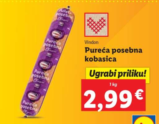 PUREĆA POSEBNA KOBASICA