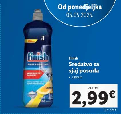 Finish Sredstvo za sjaj posuđa