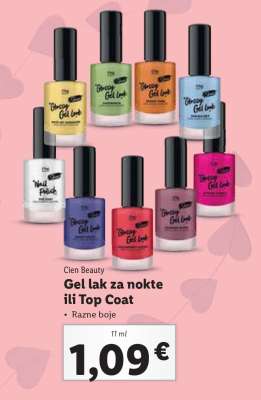 Gel lak za nokte ili Top Coat