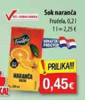 Sok naranča Frudela