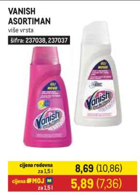 VANISH ASORTIMAN