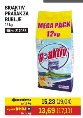 BIOAKTIV PRAŠAK ZA RUBLJE