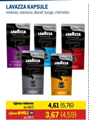 LAVAZZA KAPSULE