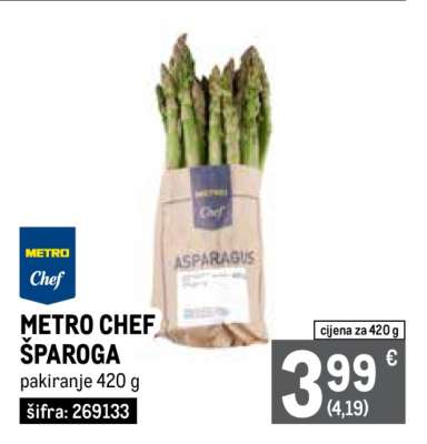 METRO CHEF ŠPAROGA