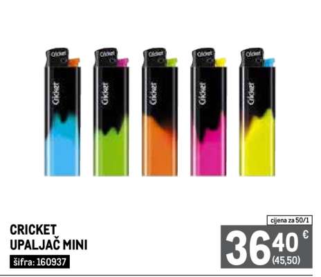 CRICKET UPALJAČ MINI