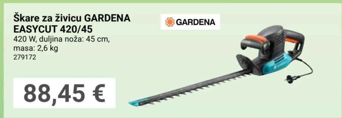 Škare za živicu GARDENA EASYCUT 420/45