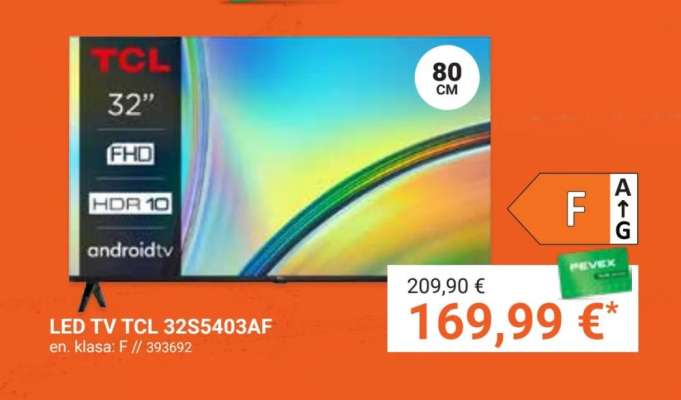 LED TV TCL 32S5403AF