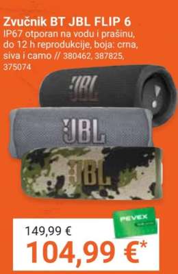 ZVUČNIK BT JBL FLIP 6