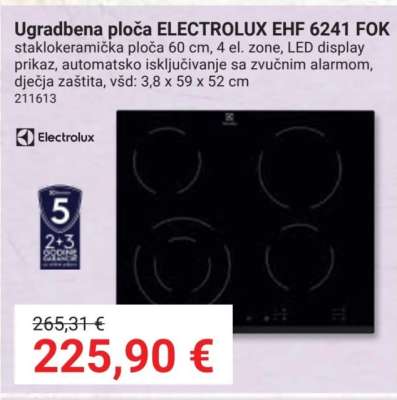 Ugradbena ploča ELECTROLUX EHF 6241 FOK