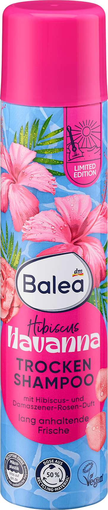 Balea Hibiscus Havanna šampon za suho pranje kose