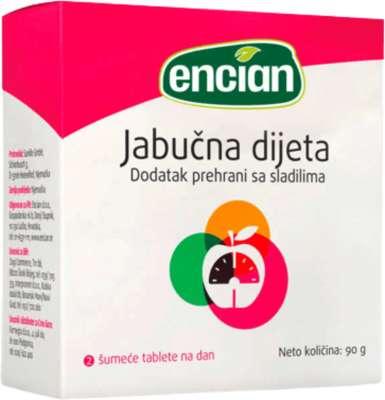 Encian Jabučna dijeta + vitamin B6