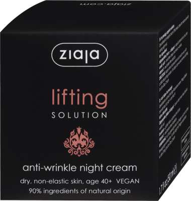 Ziaja lifting solution noćna krema za lice