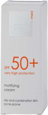 Ziaja med matirajuća krema za lice sa zaštitnim faktorom, SPF 50+