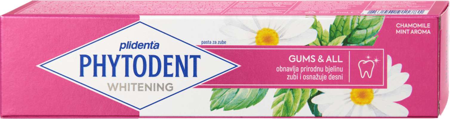 plidenta Phytodent Whitening pasta za zube Gums&All