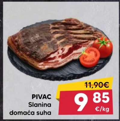 PIVAC Slanina domaća suha