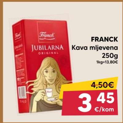 FRANCK JUBILARNA Kava mljevena