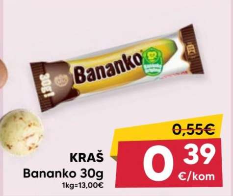 KRAŠ Bananko 30g