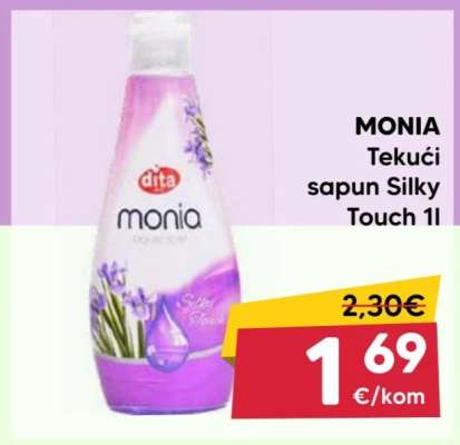 MONIA Tekući sapun Silky Touch 1l