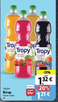 TROPY Sirup