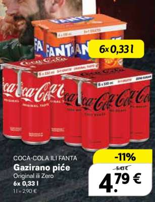 COCA COLA ILI FANTA