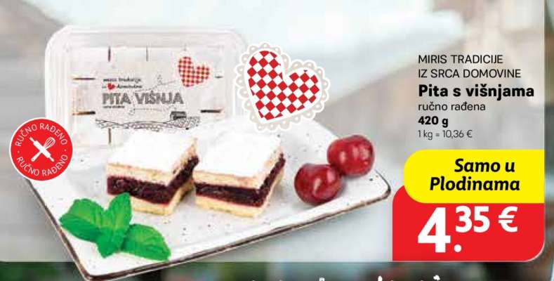 Pita s višnjama