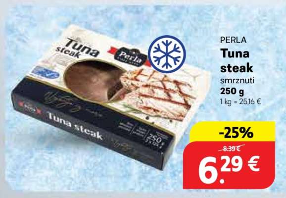 PERLA Tuna steak